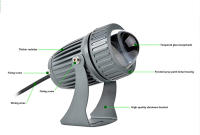 Lámpara De Pared Exterior 5W 10W RGB LED Impermeable Con Ángulo De Enfocamiento Estrecho Para Iluminación De Jardín Y Calle - details 8