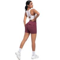 SSITO Pantalones cortos de Yoga para Mujer, Mallas de Gimnasio with Bolso fruncido en el asiento, medias rezadoras de beltera High, Pantones cortos SexIs with fruncido en el asiento para Cycling - details 48
