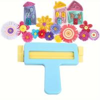 1pc Herramienta De Punzón Para Scrapbook Redondo DIY Máquina De Embossing De Papel Con Embosser De Artesanía Para Scrapbooking Material PVC - details 0
