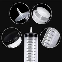 Siringa Grande De 100/300/550ml Con Bomba De Aceite Y Tubo De 1m Para Alimentación De Animales Medición De Nutrientes En Hidroponía - details 8
