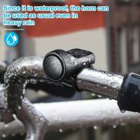 Bocina Eléctrica Para Bicicleta Con 4 Modos De Sonido Alarma De Vibración Recargable Impermeable Inteligente Para Montaña - details 3