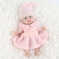 Muñeca Reborn De Silicona IVITA 7" Para Niñas Muñeca Preemie Realista Miniatura Juguete Antiestrés Educativo Para Niños - details 8