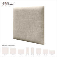 DHOME Juego de Paneles Tapizados de Lino Pack Autoadhesivos para Pared Acústicos Absorbentes Protección - details 12