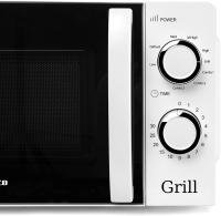 Orbegozo MIG 2130, Microondas con grill, 20 litros de capaciad, 900 W, 3 funciones combinadas, incluye rejilla para funcion gril, temporizador, señal de fin de coccion, color blanco - details 1