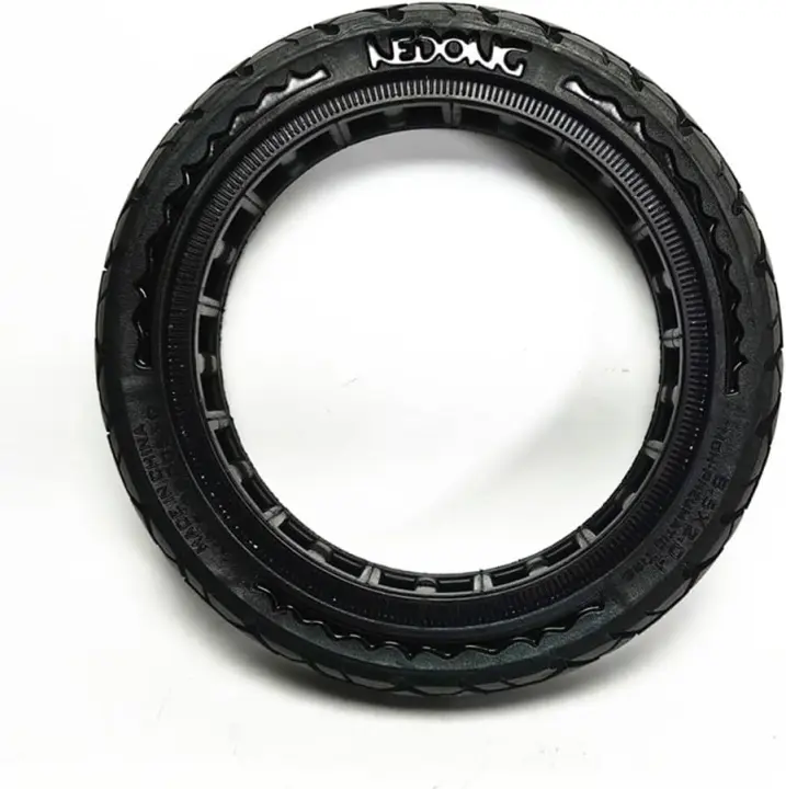 Neumático sólido, todoterreno eléctrico Scooter Neumáticos Rueda de repuesto 8.5 pulgadas 8.5 * 2.0 a prueba de explosiones de goma delantera/trasera para Xiaomi Pro 2/M365/M365 Pro/1S/3/3 Lite/Essential y todos los neumáticos para patinete de 8,5 pulgada - 1