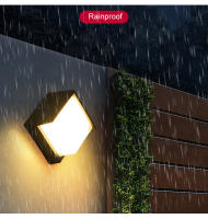 Lámpara De Pared LED Impermeable IP65 Para Exterior Luz De Exterior Moderna En Negro Decorativa Y Funcional Iluminación Exterior Sconce - details 2