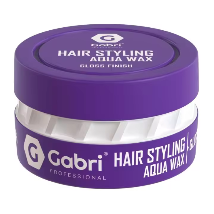 Gabri Gloss Finish Hair Styling Wax 150 ml - Cera Para El Cabello De Aspecto Mate, Control De Bordes, Máxima Durabilidad - Control Para Hombres y Mujeres. Marca: G Gabri - 1