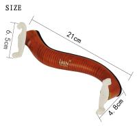 Almohadilla De Hombro Para Violín De Madera Sólida De Alta Calidad Accesorios Para Instrumentos Musicales Ajustable Soporte De Descanso Para Violín 3/4 4/4 Patrón Tigre - details 8