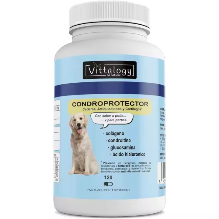 Vittalogy Condroprotector para Perros 120 Cápsulas ✅ Entrega 24/72h - 1