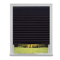 2Pcs Cortinas Plegables De Plisado Autoadhesivas No Tejidas Mitad Blackout Para Ventanas Cocina Baño Balcón Sombrillas Decorativas Para El Hogar - details 9