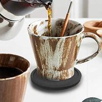 6Pcs Coasters De Silicona Redondos De 10cm Resistentes Al Calor Para Taza De Té Y Café Tapete De Gasa Para Vaso De Vidrio Soporte Para Bebidas Decoración De Mesa - details 3
