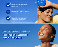 NIVEA Pack ahorro NIVEA CREME crema hidratante multiusos: Contiene 2 latas de 400ml + Lata de 150ml de REGALO - details 1
