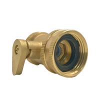 Válvula De Apagado De Camión De Jardín 3/4 Conector De Agua De Latón Para Riego De Jardín Juntador De Conexiones Reparación - details 7