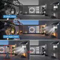 Cámara De Seguridad Solar IP 5MP HD 2K Con Tarjeta SIM 4G Cámara Solar Recargable Exterior Impermeable V380 Cámara Solar Con Alarma Local - details 3