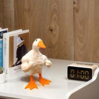 Porta Llaves De Resina Estatua De Pato Musculoso Magético Divertido Gag Gift Para Fiesta De Casa Tamaño Único Peso Del Paquete - details 2