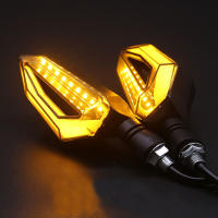 Par De Señales De Giro LED Universales Para Motocicleta 12V IPX-6 Impermeables Luz De Día Indicador Lámpara De Parpadeo - details 6
