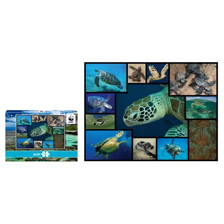 WWF PUZZLE - TORTUGAS 1000 PIEZAS - 1