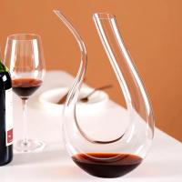 Gran Decantador De 1500ML Cristal Hecho a Mano Para Vino Tinto Brandy Y Champagne Jarra De Agregador Para Barra Familiar - details 3
