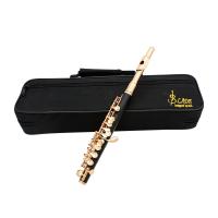 SLADE Flauta Piccolo De Cuerpo De Cupro-Níquel Tono C Con 16 Agujeros E Key Oro Y Plata Instrumento Musical De Viento Profesional - details 4