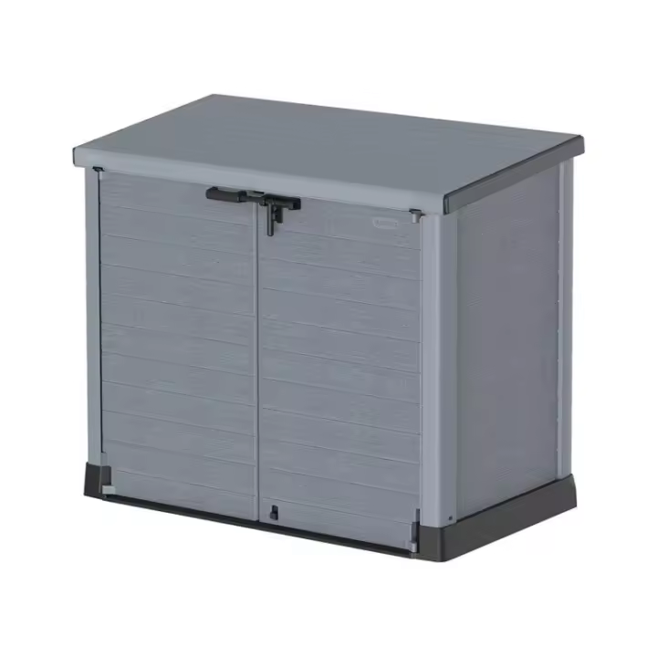 StoreAway 1200L Gray: El contenedor de basura más grande del mercado with cubierta Plana - 1