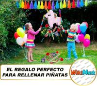 Mega Pack 200 Chuches, Golosinas y Caramelos WikiMark - Sin Alérgenos. Para Rellenar Piñatas, Cumpleaños, Navidad, Regalo Aniversario. Sin Gluten y Sin Leche. - details 2