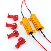 Set De 2/4 Decodificadores LED Para Coche 25W 50W Resistencias De Carga 8ohm 6ohm Para Luces De Señal Y Placa De Licencia - details 0
