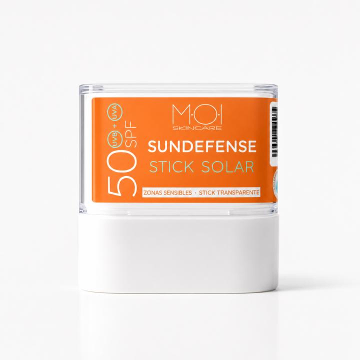STICK SOLAR SUNDEFENSE SPF 50 UVA+UVB PROTECCIÓN ALTA 10G MOI SKINCARE — oferta en Miravia
