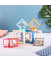 Organizador De Joyas Transparente Pack De 10 Casas De Plástico PE Para Almacenamiento Antioxidante Estuche De Exhibición Flotante 3D - details 11