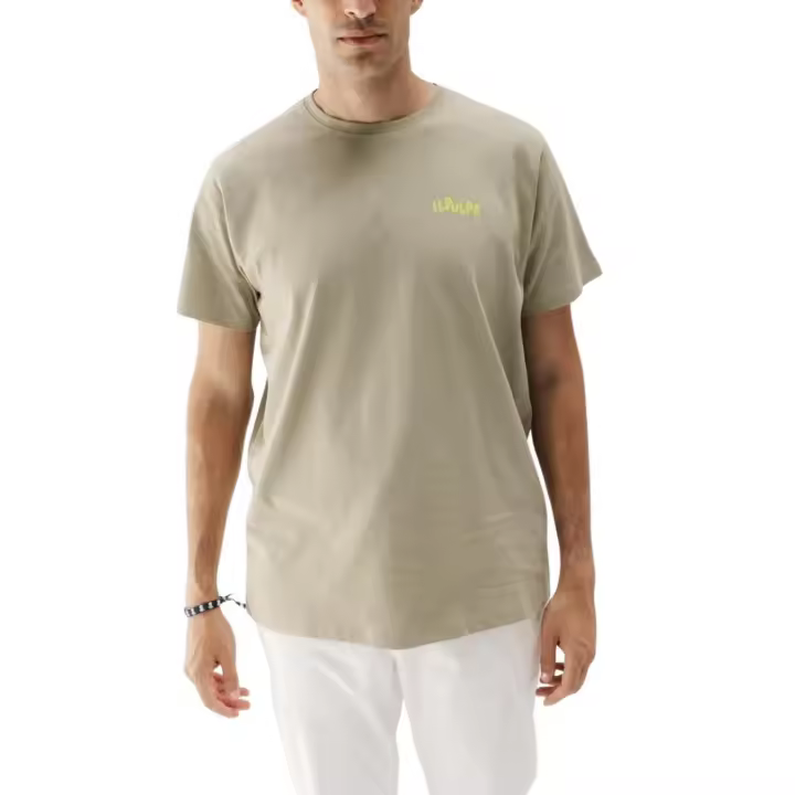 CAMISETA ELPULPO ICE CREAM VERDE KHAKI - 1