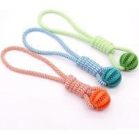 Bola De Juguete Para Perros Con Correa Resistente Masticadora Y Limpieza De Dientes Juguete Interactivo Anti-Boredom Para Muelas - details 0