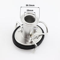 Tapa De Cask De Cervecilla Con Ferrule De 1.5 Pulgadas Y PRV De 60PSI Para Cerveza En Casa Hop Seco Accesorio De Barra Eco-amigable - details 1