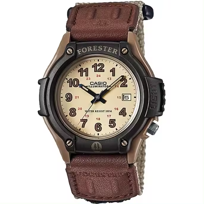 Reloj hombre Casio Forester FT-500WC-5B 100m WR Luz Led Casio Forester FT-500WC-5B 100m WR LED Light Men's Watch - 1