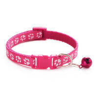 Collar De Campana Para Gatos Y Perros Con Impresión De Colores Variados Suministro De Mascotas Popular Collar De Bola Para Gatos Y Perros - details 12