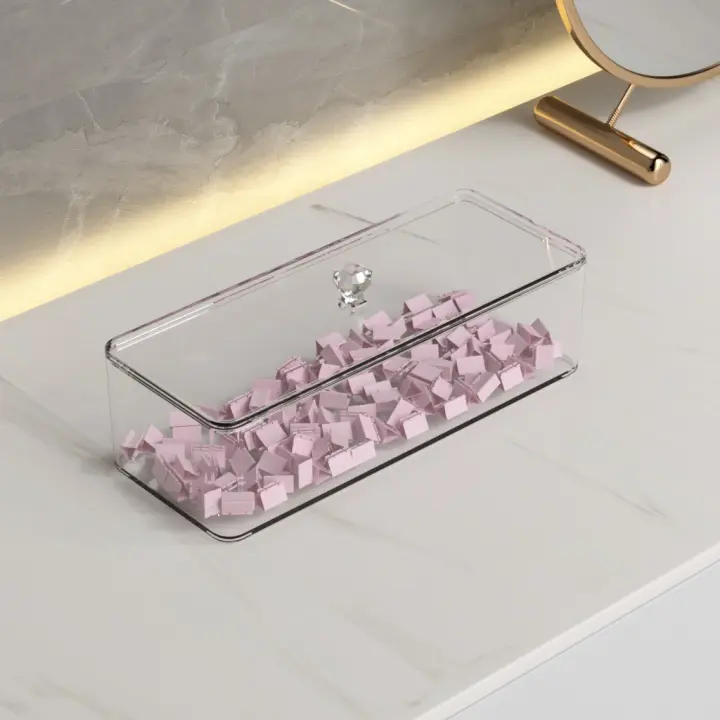 Organizador De Maquillaje Para Cajón Vanidad Contador Baño Cocina Y Caja De Almacenamiento Organizador De Belleza Plástico - 1