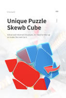 ECube Moyu RS Skewb Cubo Mágico Magnético Profesional Para Competencias Juguete Educativo Para Clase Y Estudio Para Edades 14+y - details 5