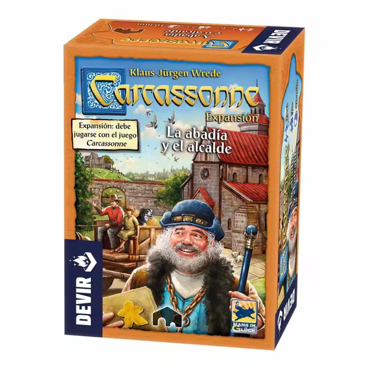 Devir Juego De Mesa Carcassonne La Abadia Y El Alcalde - 1