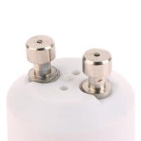Soporte De Lámpara Blanca Convertidor Adaptador De Punta G4 GU5.3 GY6.35 Para Bombilla LED Halógena De Calidad Superior Cerámica GU10 a MR16 - details 12
