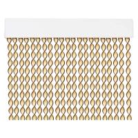 HOGUITA-Cortina Espiral PVC Para Puerta Exterior o Interior,Cortina Para Puerta Exterior Anti Insectos Mosquitos,12 Colores 90x210cm - details 6