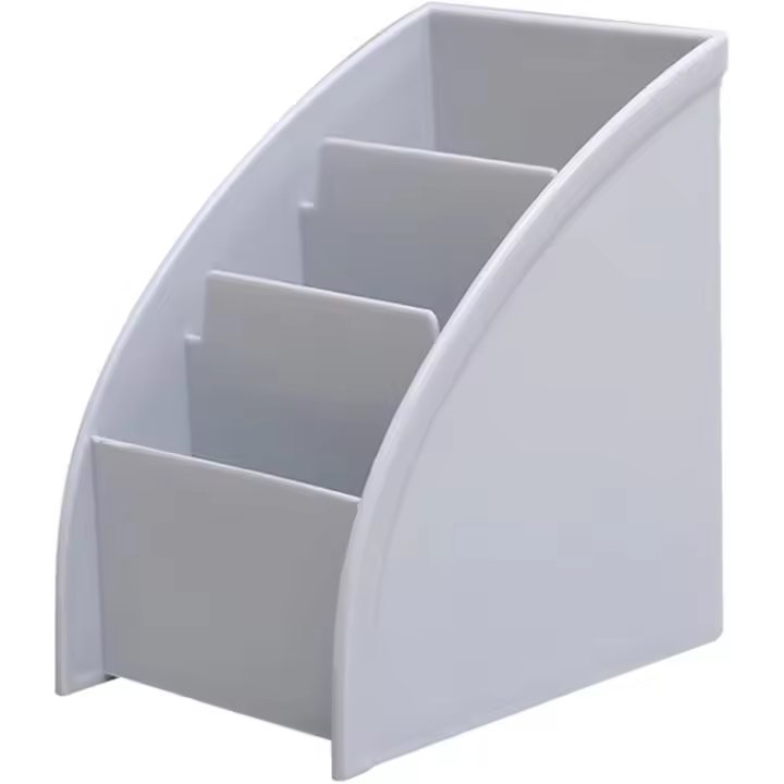 Organizador de escritorio trapezoidal control remoto titular creativo organizador de mesa para estudio Oficina sala de estar cómoda - 1