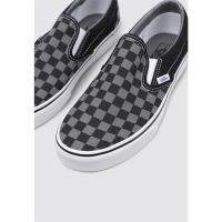 Vans Checkerboard Old Skool Slip-On  Deportivas Planas Hombre Gris - details 1