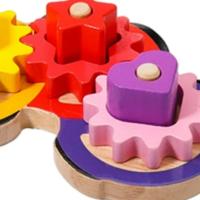 Nenitus Juguete Montessori 1 2 3 años, Juguete Montessori de Engranajes Oruga Rompecabezas, Juguete Educativo, Regalo niños pequeños y bebés. - details 2
