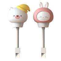 Lámpara Nocturna USB LED Para Niños Con Diseño De Oso Pollo Gato Control Remoto Decoración Para Dormitorio De Bebé Luz De Noche Animal ABS Sin Baterías Incluidas - details 6