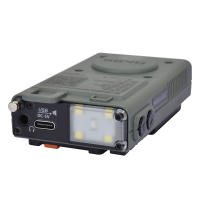 Radio Portátil HRD-787 AM/FM/SW/WB Con Bluetooth MP3 Y Entrada TF Luz De Lámpara Alarma SOS Batería Recargable De Plástico - details 3