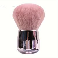 Cepillo De Maquillaje Para Viaje Compatible Con Fundación Rubor Bronzador Y Polvo Material De Aluminio Tamaño Compacto Para Uso En El Vuelo 1 Pieza - details 5