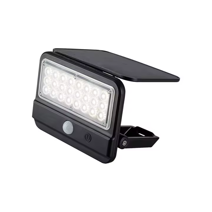 Aplique Solar 7W 4000K Sensor Movimiento PIR Sensor de Luz 3-5m 120° Batería: 3.7V 3000mAh P54 FLAXTON 4000K RABALUX - 1