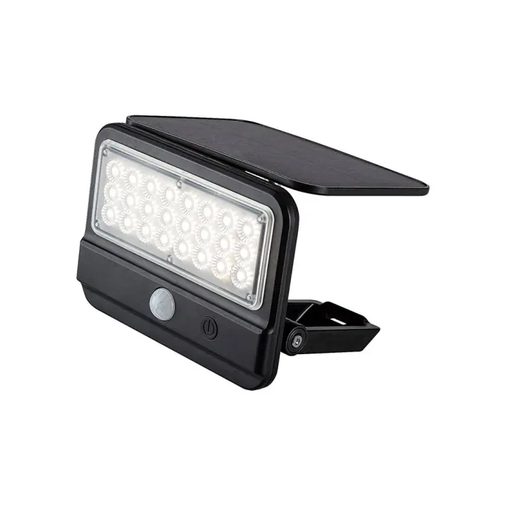 Aplique Solar 7W 4000K Sensor Movimiento PIR Sensor de Luz 3-5m 120° Batería: 3.7V 3000mAh P54 FLAXTON 4000K RABALUX - 1