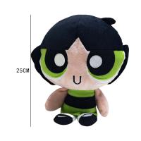 Muñeco De Peluche Anime 25cm Serie the Powerpuff Girls Decoración Creativa Para Dormitorio Regalo De Cumpleaños Para Niños Muñeco Kawaii De Algodón PP - details 1