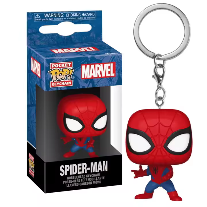FUNKO POCKET POP! LLAVERO: MARVEL - SPIDER-MAN, 82495, TIENDA CON LICENCIA OFICIAL - 1