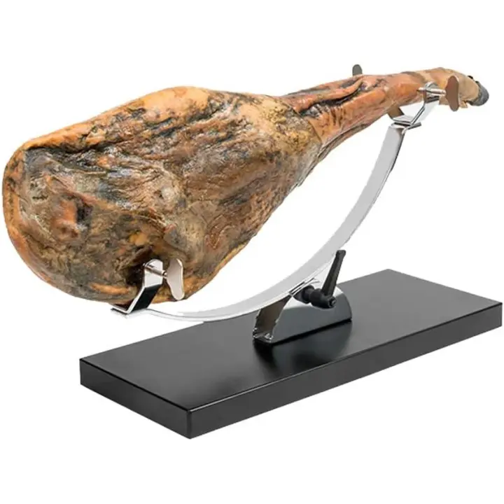 Buarfe Jamonero Góndola lacado Wengue Abatible. 218 x 218 x 260 cm. - 1