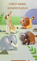 Puzzle 3D De Dinosaurio Para Niños Juguetes Educativos Montessori DIY Artesanía Divertida Modelación Tridimensional Para Niño Y Niña - details 10